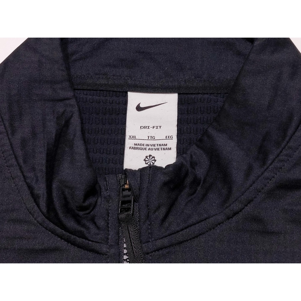 NIKE GOLF 1/2 Zip Pullover 2024 PGA Valhalla FD5837 Black XXL 2XL - Picture 2 of 10